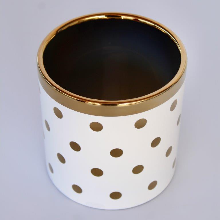 Gold Dot Planter